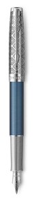 Перьевая ручка Parker Sonnet Premium Metal Blue CT
