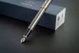 Перьевая ручка Parker IM Metal Core Brushed Metal GT
