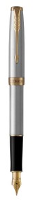 Перьевая ручка Parker Sonnet Stainless Steel GT