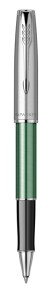 Ручка-роллер Parker Sonnet Sand Blasted Metal&Green Lacquer