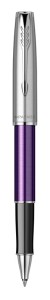 Ручка-роллер Parker Sonnet Sand Blasted Metal&Violet Lacquer